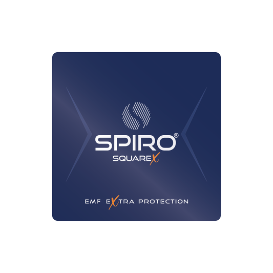 SPIRO® SQUARE X – Filtro electromagnético avanzado para enrutadores WiFi, estaciones de trabajo y vehículos eléctricos
